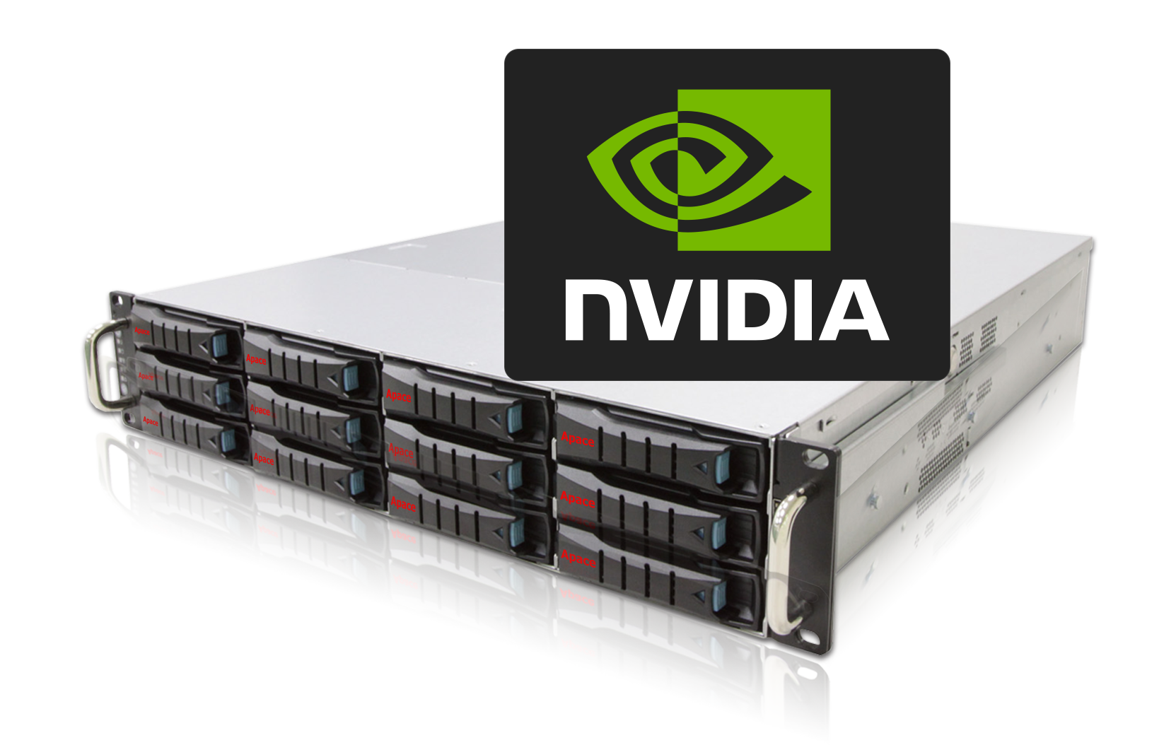 gStor Parallel GPU Direct Storage Physical Appliance Chassis Render